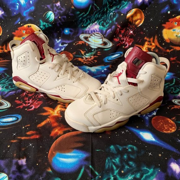 Jordan Shoes - Nike Air Jordan 6 "Maroon" wmns 7.5